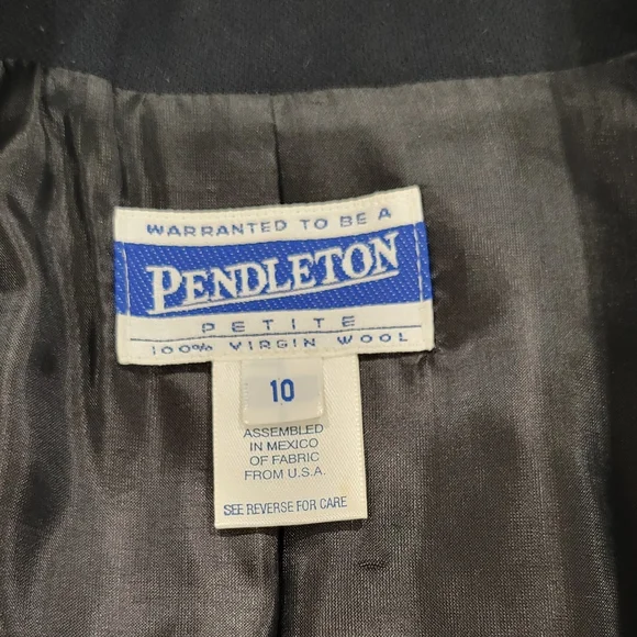 PENDLETON 100% Wool blazer - Picture 3 of 4